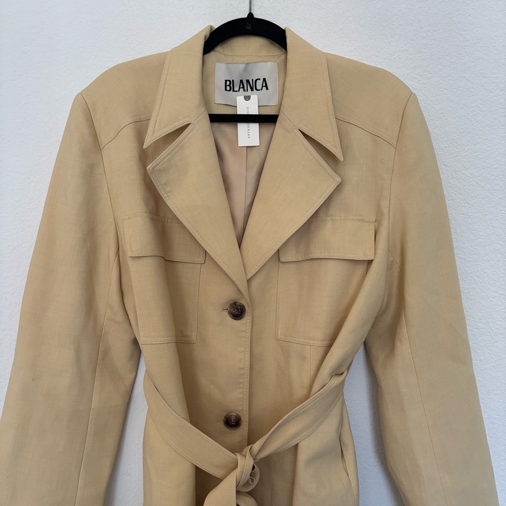 Blanca Anthropologie Size M/L Denis Blazer Jacket NWT - Picture 3 of 7